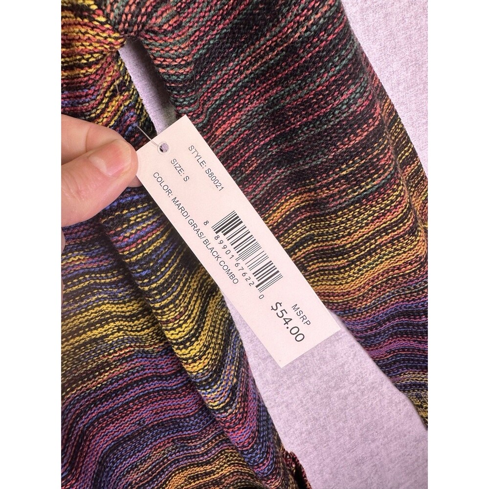 NWT United States Sweater Sz S Women 3/4 Sleeve Open Cardigan Multicolor Long - Picture 3 of 8